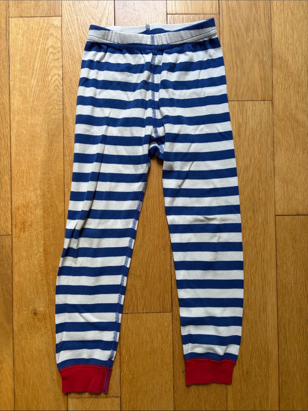 Hanna Andersson🕷️Red & Blue Marvel Spiderman Stripe Pajama Set - Picture 4 of 4